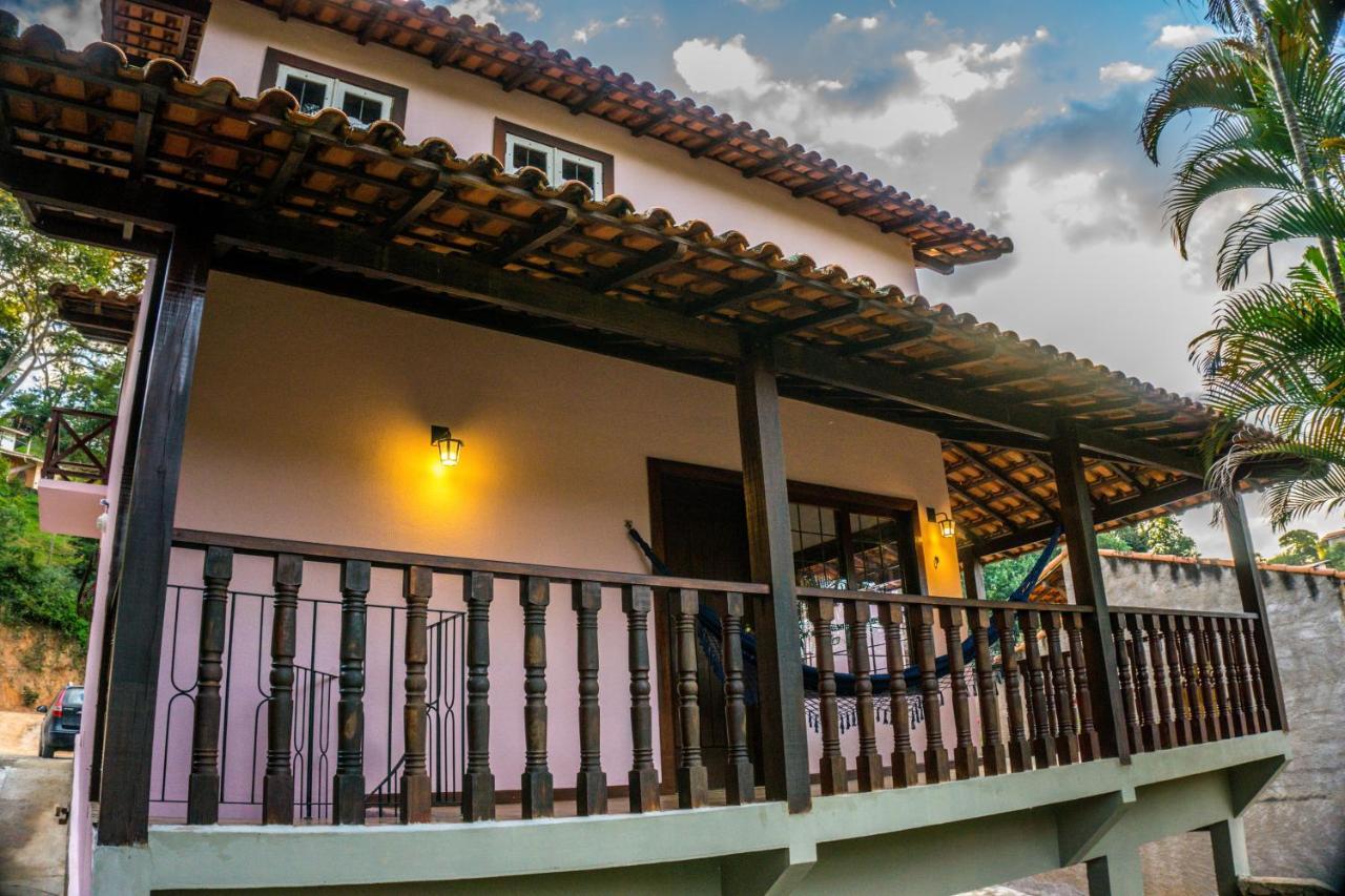 Hotel Casa Rosada Seu Refugio Na Serra Miguel Pereira Exteriér fotografie