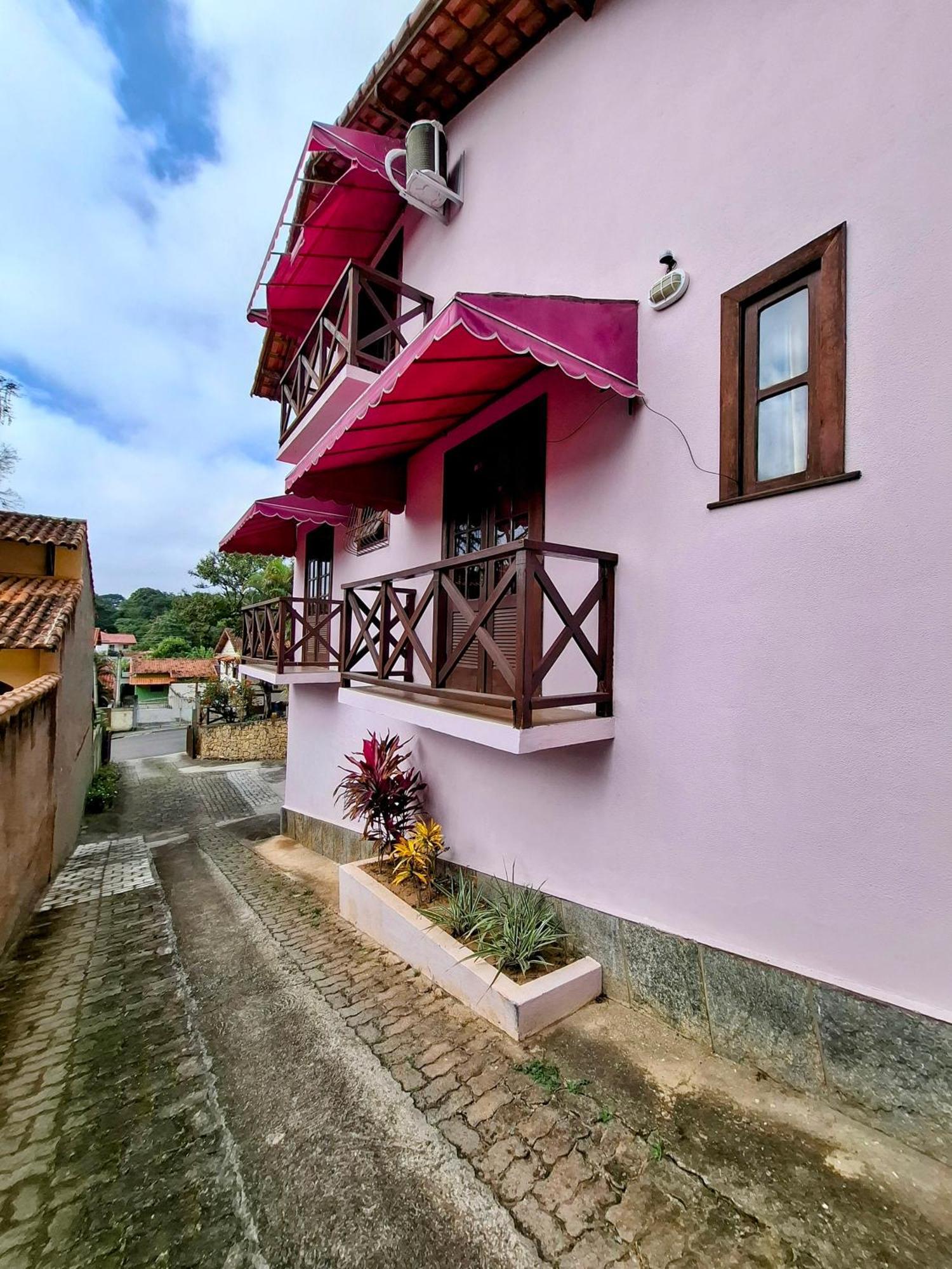 Hotel Casa Rosada Seu Refugio Na Serra Miguel Pereira Exteriér fotografie