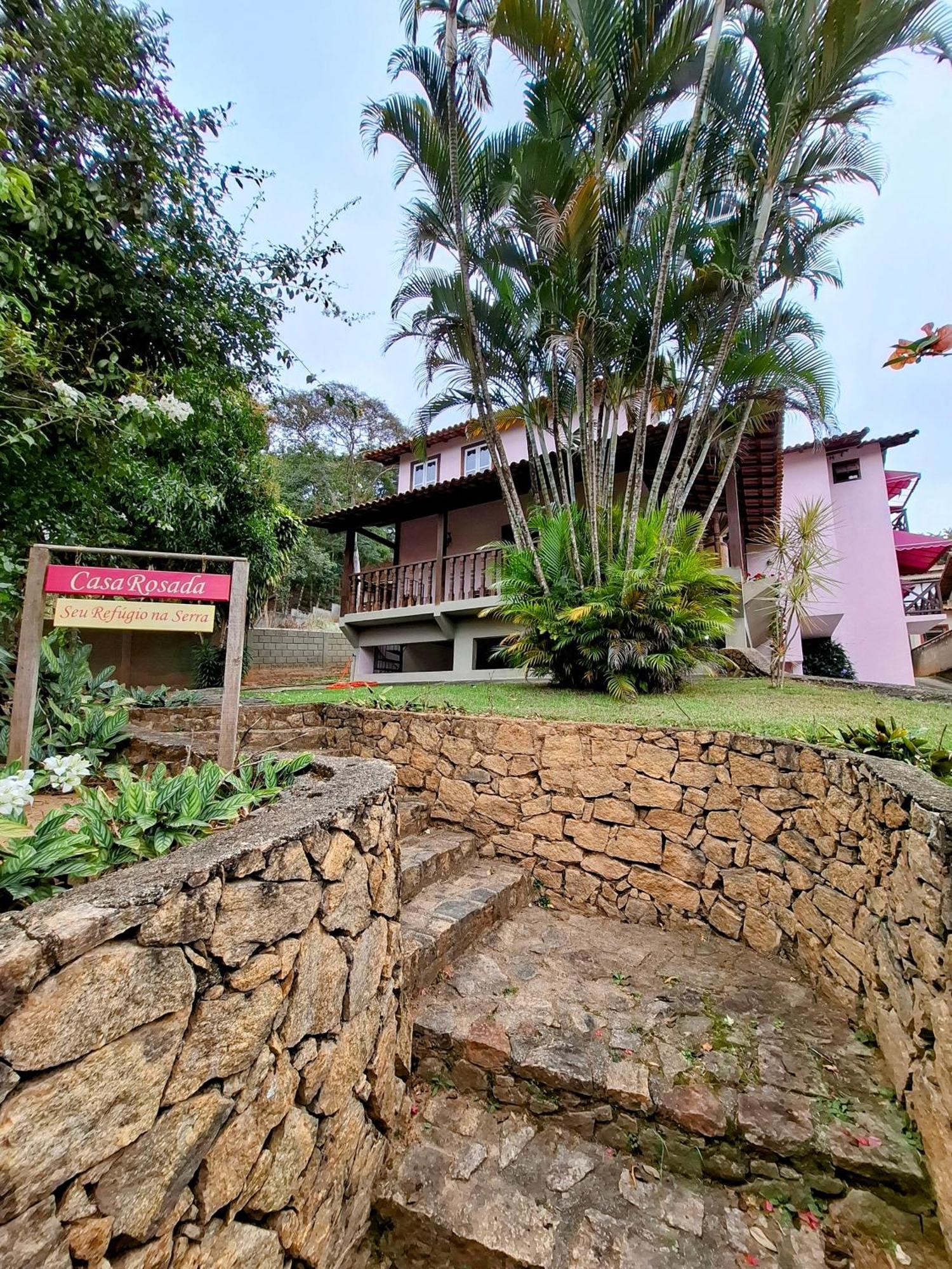 Hotel Casa Rosada Seu Refugio Na Serra Miguel Pereira Exteriér fotografie